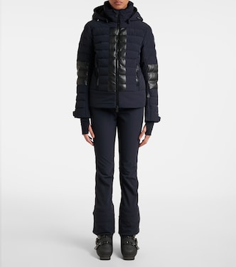 Lisbeth faux leather-trimmed ski jacket | Toni Sailer