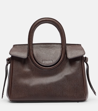 Maude Mini leather tote bag | Staud