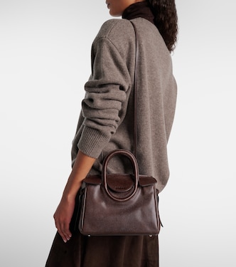 Maude Mini leather tote bag | Staud