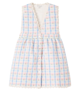 Robe Zora en coton mélangé à fleurs | Bebe Organic