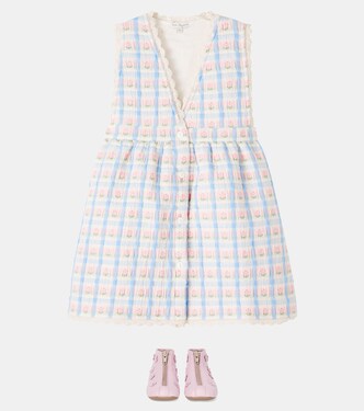 Zora floral cotton-blend dress | Bebe Organic