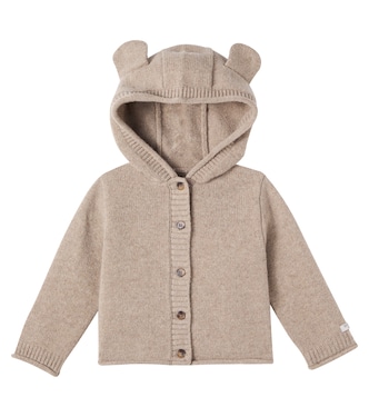 Baby - Cardigan Brittan in lana | Donsje