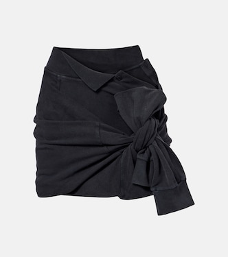 Minirock aus Baumwoll-Piqué | Balenciaga