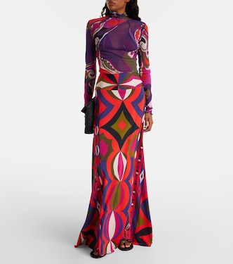 Maxirock aus Satin | Pucci