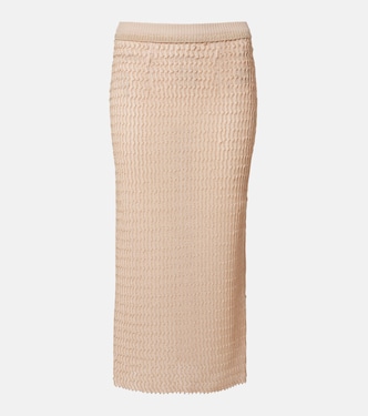 Knitted midi skirt | Maison Margiela