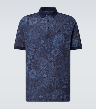 Polo de algodón con paisley | Etro