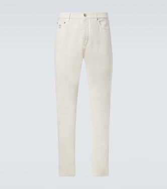 Mid-rise straight jeans | Brunello Cucinelli