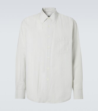 Above striped cotton-blend shirt | Our Legacy
