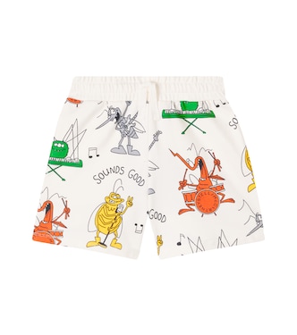 Printed cotton jersey shorts | Stella McCartney Kids
