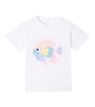 Printed cotton jersey T-shirt  | Stella McCartney Kids