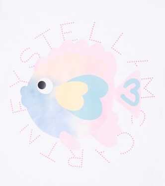 Printed cotton jersey T-shirt  | Stella McCartney Kids