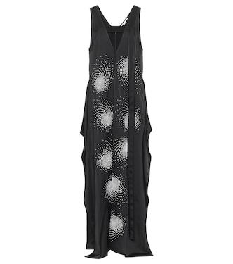 Verzierte Robe aus Satin | Stella McCartney