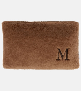 Monogrammed teddy cushion | Max Mara