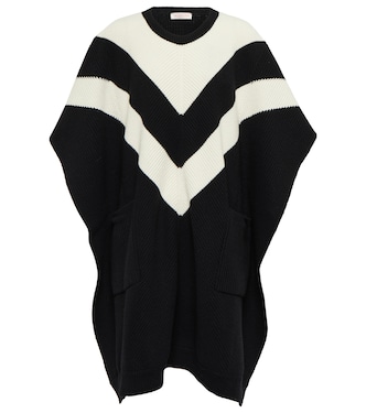 Poncho in lana vergine | Valentino