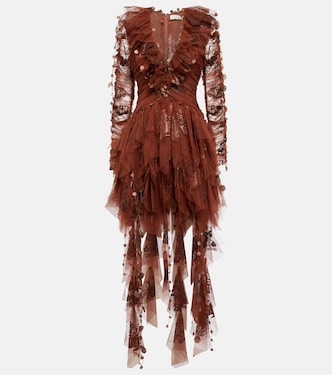 Robe Kaleidoscope en organza | Zimmermann