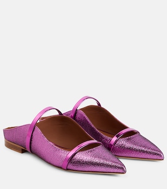 Slippers Maureen in Lurex® | Malone Souliers