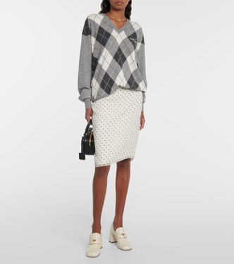Pumps in vernice con decorazione | Miu Miu