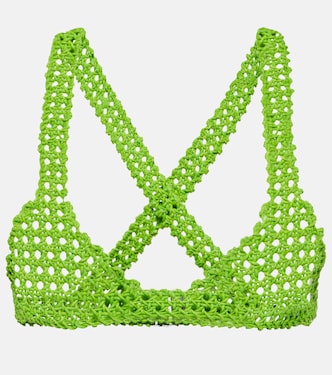 Element crochet cotton bralette | Roberta Einer
