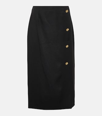 Falda tubo midi de lana | Nina Ricci