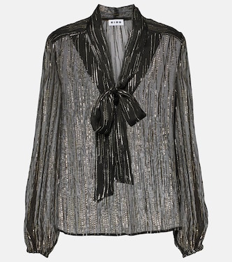 Bluse Moss aus Jacquard | Rixo