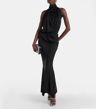 Abito lungo in jersey | Alexandre Vauthier
