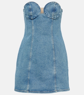 Robe corset en jean | Magda Butrym