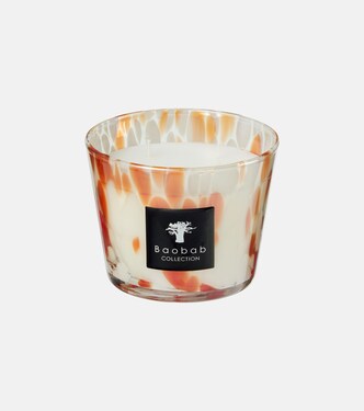 Pearls Coral Small scented candle | Baobab Collection