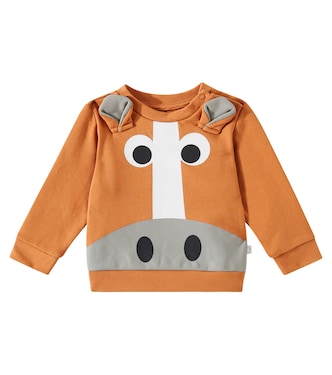 Baby - Felpa in cotone con stampa | Stella McCartney Kids
