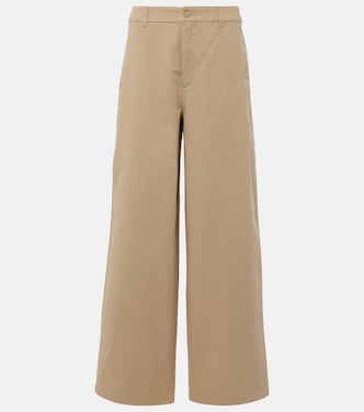 Pantaloni a gamba larga Pablo in twill | Acne Studios