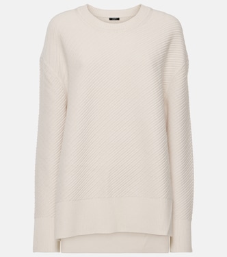 Pullover in misto lana a coste | Joseph