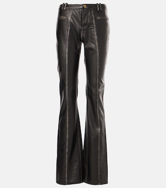 Pantalon évasé en laine | Didu
