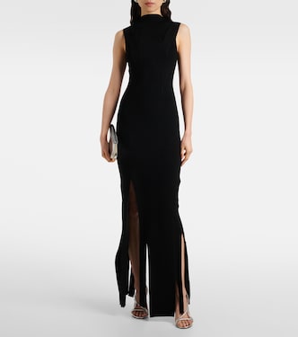 Abito lungo in maglia | Victoria Beckham