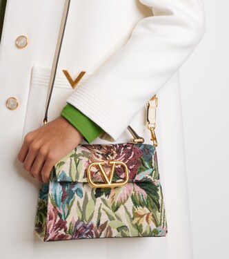 Cabas VSling Small en jacquard | Valentino Garavani