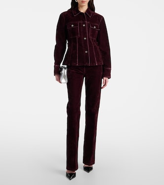 Jacke aus Samt | Ferragamo