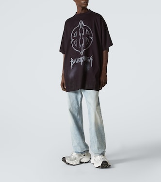 Jeans rectos de tiro medio | Balenciaga