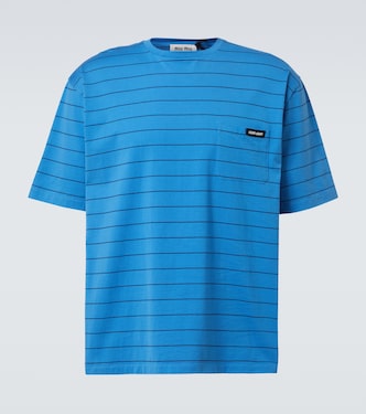 T-Shirt aus Baumwoll-Jersey | Miu Miu