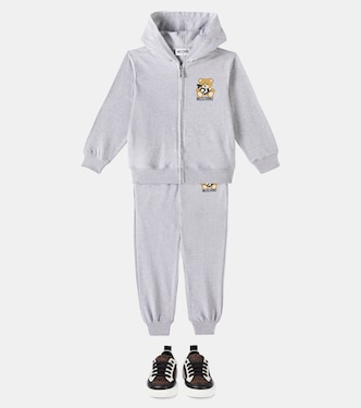 Cotton hoodie and sweatpants set | Moschino Kids