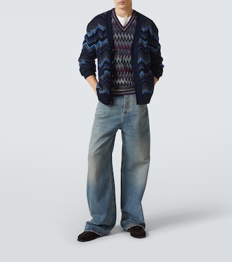 Zigzag wool sweater vest | Missoni