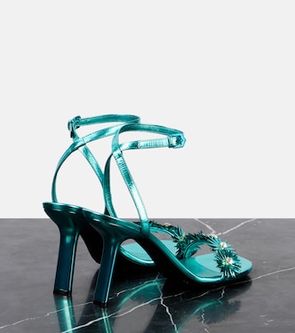 Sandalias Paula's Ibiza Petal Flower de piel | Loewe