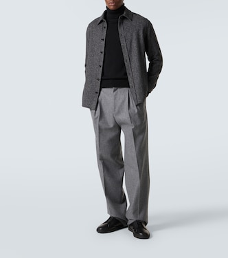 Sneakers Triple Stitch aus Veloursleder | Zegna