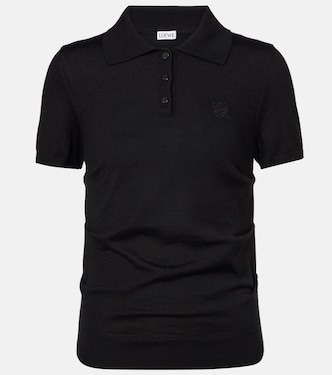 Polohemd aus Kaschmir und Seide | Loewe