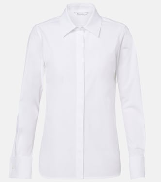 Knut cotton-blend poplin shirt | Max Mara