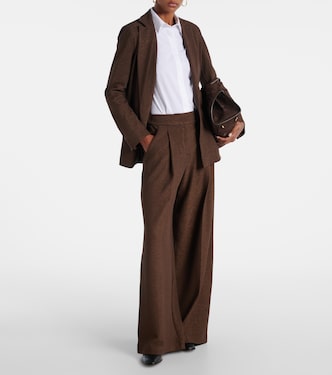 Knut cotton-blend poplin shirt | Max Mara