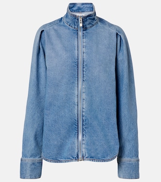 Hemdjacke aus Denim | Alaïa