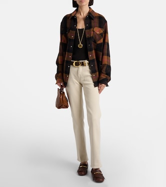 Calie Straight 미드라이즈 스트레이트 진 | 7 For All Mankind