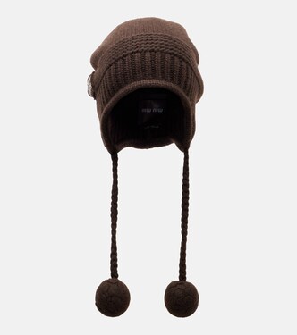 Wool and cashmere hat | Miu Miu