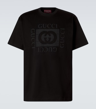 Interlocking G cotton jersey T-shirt | Gucci