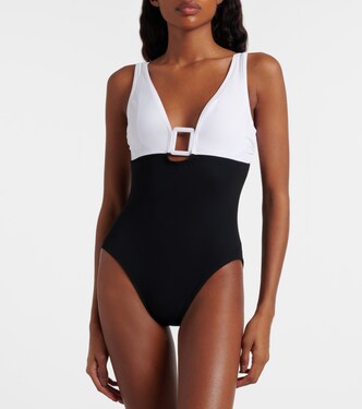 Mira colorblocked swimsuit | Karla Colletto
