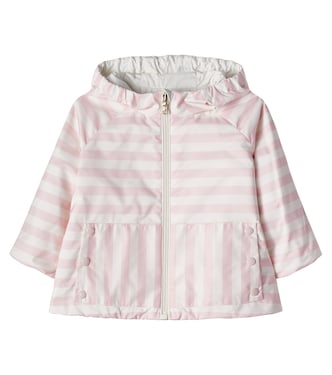 Bebé - chaqueta a rayas con capucha | Moncler Enfant