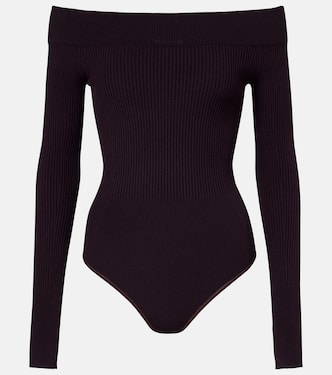 Ribbed-knit bodysuit | Alaïa